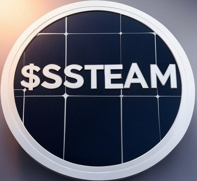 $SSTEAM Coin Logo